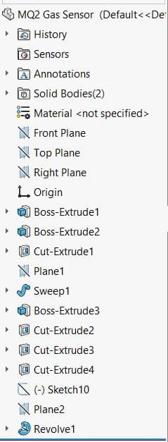 Solidworks Model Progress UI